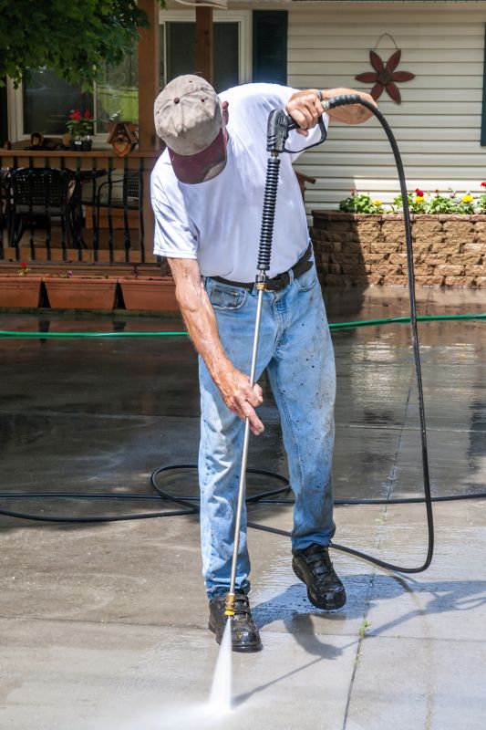 Concrete Power Washing
