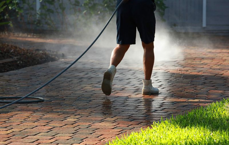 Driveway Pressure Washing
