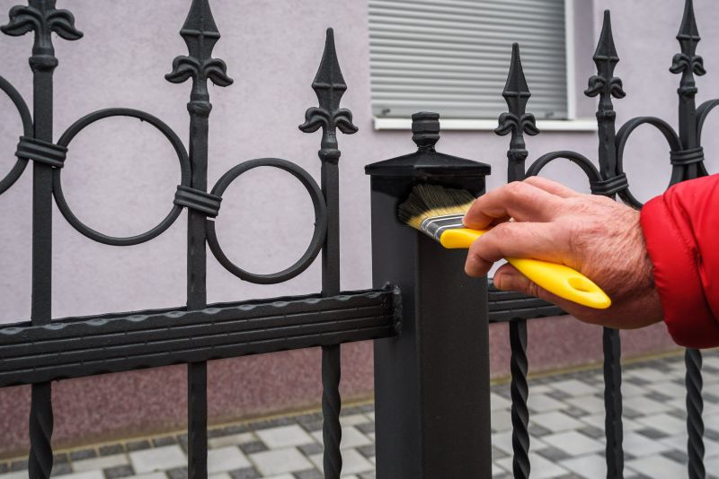 Wrought Iron Fence Cleaning